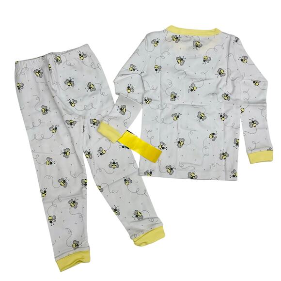 NWT Magnolia Baby Size 4T Baby Bee Yellow PJs - Picture 3 of 4